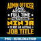 VL-1149_Admin Officer Job Title - Funny Admin Assistant Inspector 7229.jpg