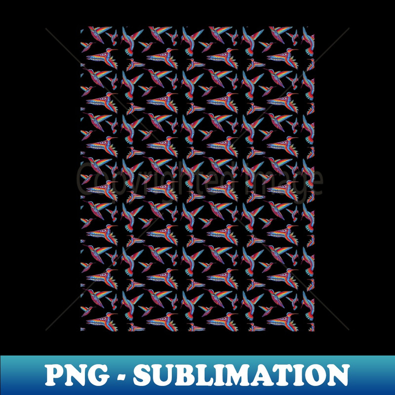 VQ-21338_Hummingbird pattern Maroon background 4208.jpg