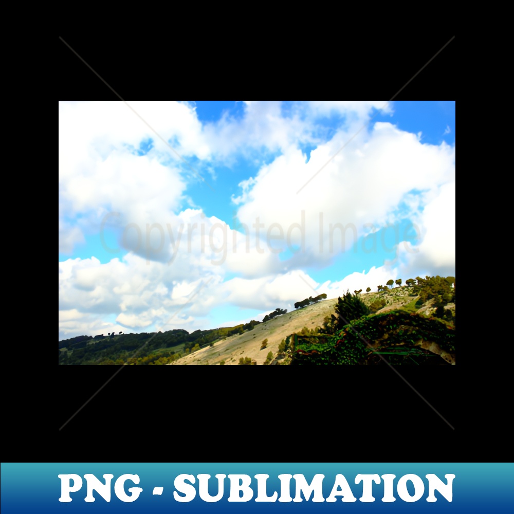 VR-39393_Scene from Casertavecchia with huge white clouds 1959.jpg