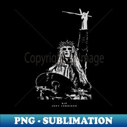 rip joey jordison - instant png sublimation download - fashionable and fearless