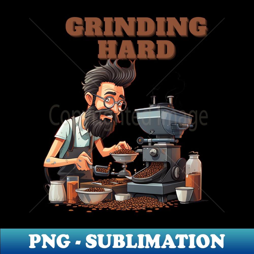 VU-9867_Coffee based design with a grinding reference to hard work 9422.jpg