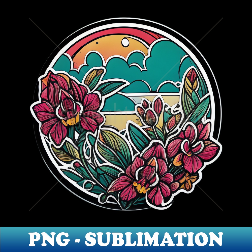 XU-34078_Orchid Flower Bloom Blossom Retro Vintage 6584.jpg