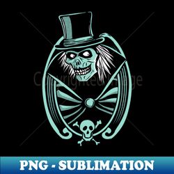 The Haunted Mansion Hat Box Ghost - Digital Sublimation Download File - Unleash Your Inner Rebellion