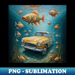 Aqua Illusion Oleg Shuplyaks Underwater Symphony - High-Quality PNG Sublimation Download - Unlock Vibrant Sublimation Designs