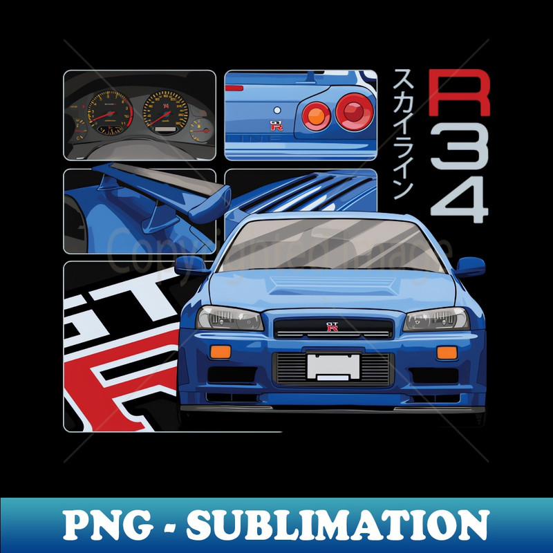 GY-58196_Nissan Skyline GTR R34 Drawing Vector 8251.jpg
