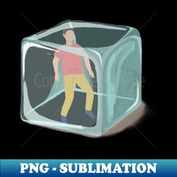 frozen in ice - creative sublimation png download - perfect for personalization