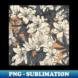 flower melody - signature sublimation png file - perfect for sublimation mastery