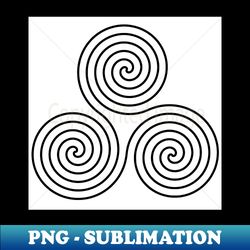 Three Legged Spiral - Elegant Sublimation Png Download - Perfect For Sublimation Art