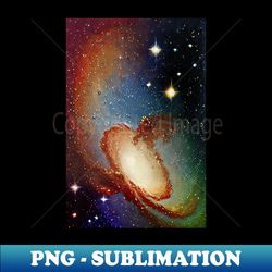 Galaxy Art - Elegant Sublimation PNG Download - Perfect for Creative Projects