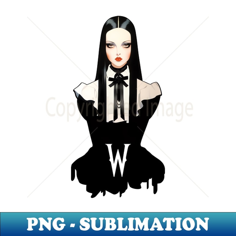 AL-59081_Wednesday Addams Fashion T-Shirt 5569.jpg