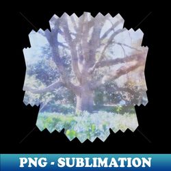 Watercolor tree landscape art - Premium PNG Sublimation File - Revolutionize Your Designs