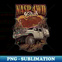 nasp4wd jeep - professional sublimation digital download - create with confidence