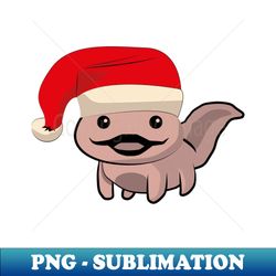 cute axolotl christmas - PNG Sublimation Digital Download - Instantly Transform Your Sublimation Projects