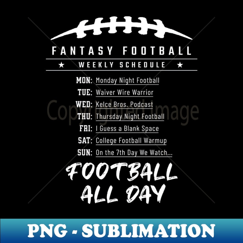 Fantasy Football Weekly Schedule Fantasy Football Weekly Schedule
