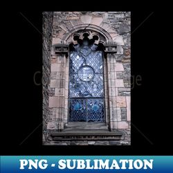 Edinburgh Scotland Window - PNG Transparent Sublimation Design - Fashionable and Fearless