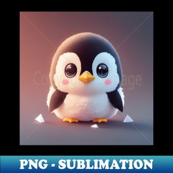 KDAN001 - Cute  adorable baby Penguin - Instant PNG Sublimation Download - Enhance Your Apparel with Stunning Detail