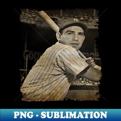 Yogi Berra Old Photos Vintage - PNG Transparent Sublimation File - Defying the Norms