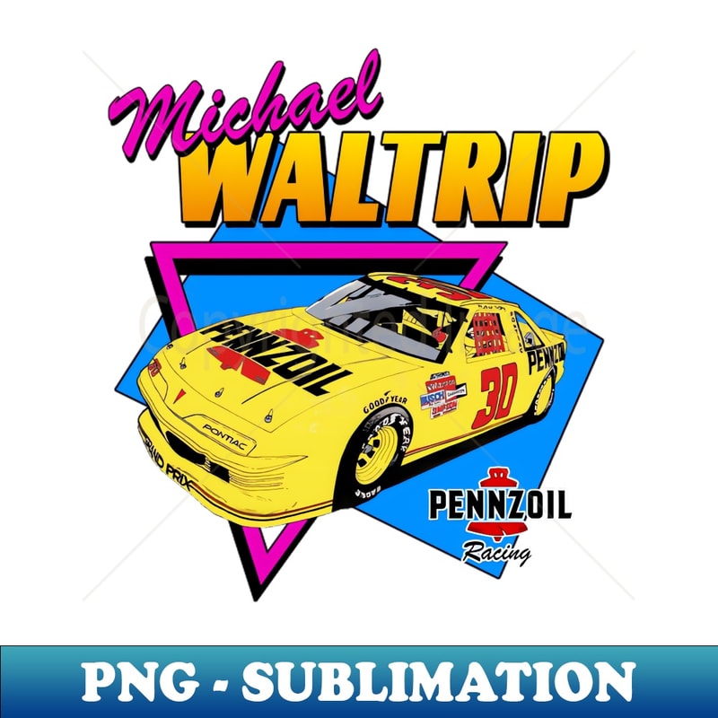 Michael Waltrip Pennzoil Vintage Nascar Design - PNG Sublima | Inspire ...
