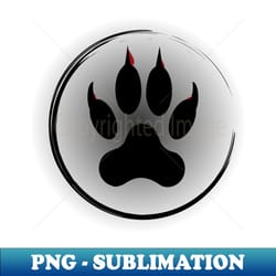 little tiger paw - instant sublimation digital download - perfect for creative projects