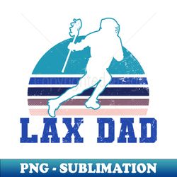 LAX Dad Shirt  Vintage Retro Sunset Gift - Unique Sublimation PNG Download - Unleash Your Creativity