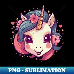 Cute Unicorn - Digital Sublimation Download File - Stunning Sublimation Graphics