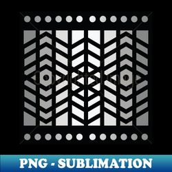 Dimensional Being - V1 Grey - Geometric Art Dimensions - Doc Labs - Elegant Sublimation PNG Download - Bring Your Designs to Life