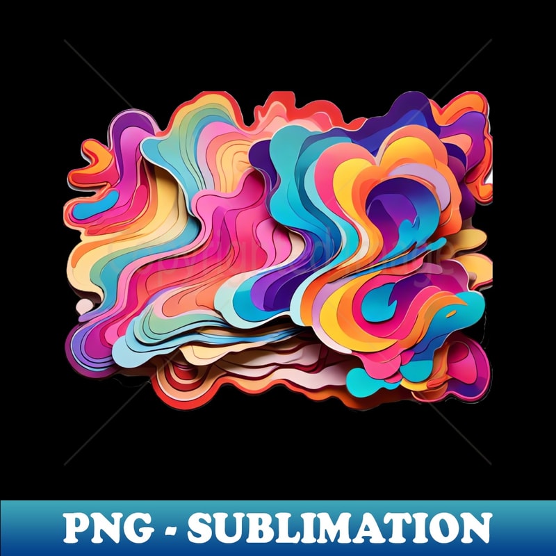 Visual Impact Stickers Dynamic Gradient Patterns 443 - Subli | Inspire ...