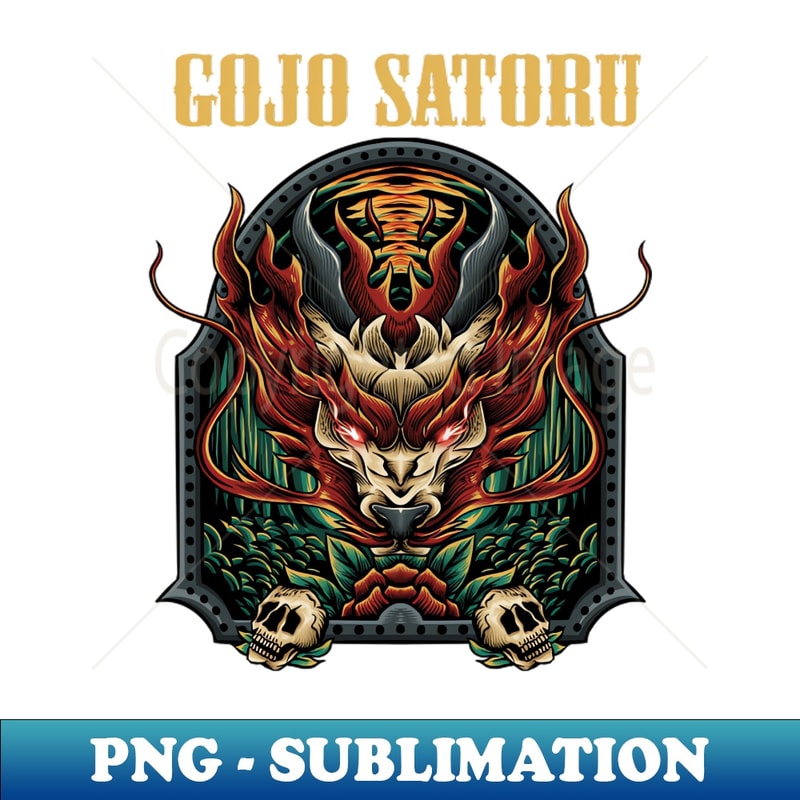 GOJO SATORU RAPPER - Sublimation-Ready PNG File - Stunning S | Inspire ...