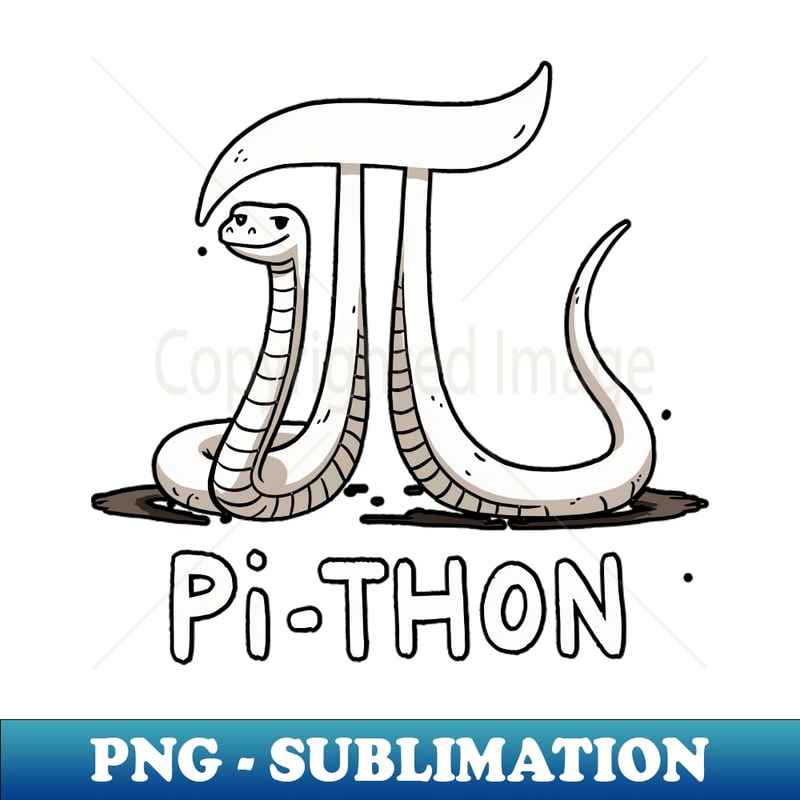 Python Sublimated Designs Pi-Thon Pi Python - PNG Sublimation Digital Download - Defyi | Inspire ...