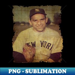 Yogi Berra Old Photos Vintage - Aesthetic Sublimation Digital File - Capture Imagination with Every Detail