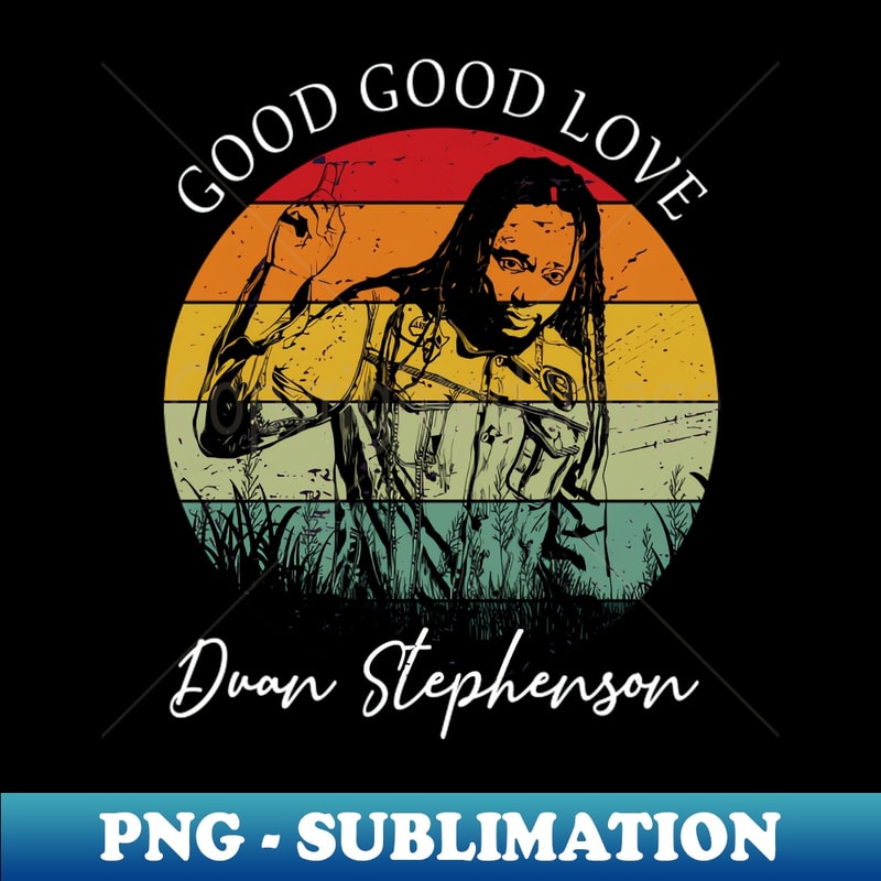 Retro sunset Duan Stephenson reggae - Trendy Sublimation Digital Download - Perfect for Sublimation Art