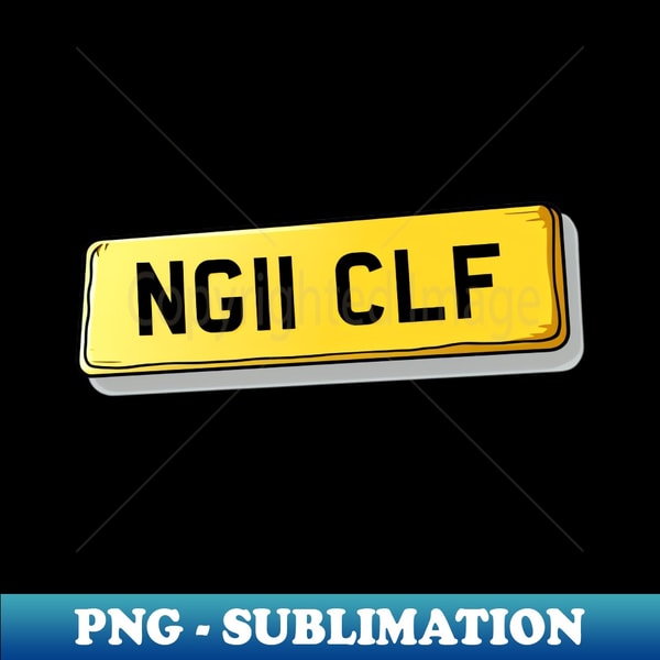 NG11 CLF - Clifton Number Plate - Aesthetic Sublimation Digi | Inspire ...