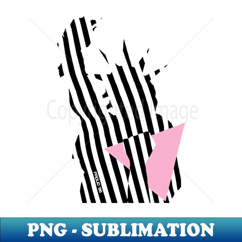Pride 1986 LGBT Gay Vintage Retro NYC New York - PNG Transparent Digital Download File for Sublimation