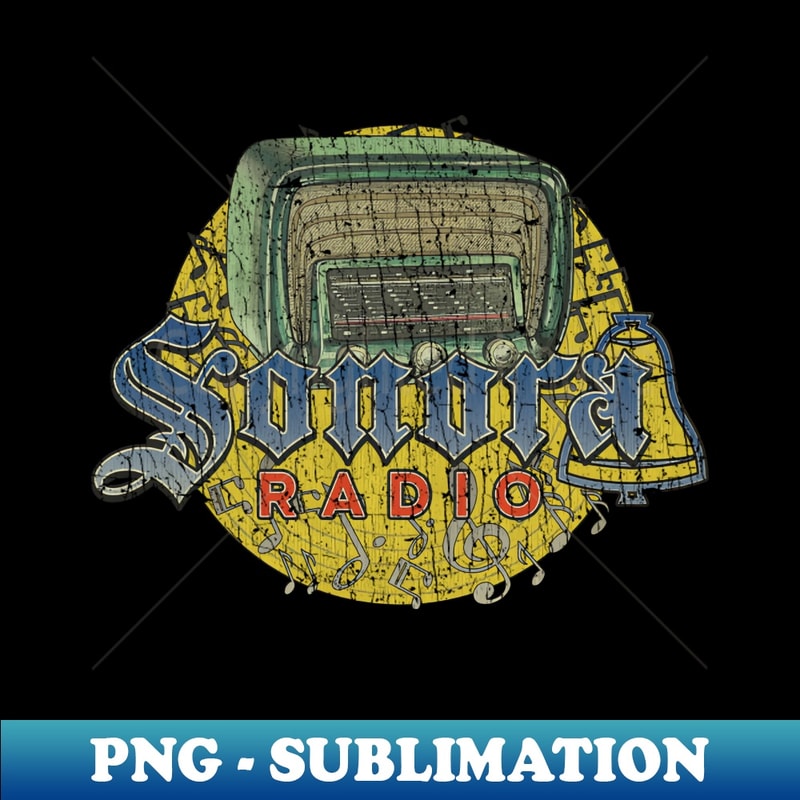 Sonora Radio - Creative Sublimation PNG Download