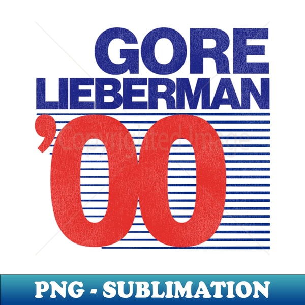 GORE LIEBERMAN '00 - Trendy Sublimation Digital Download