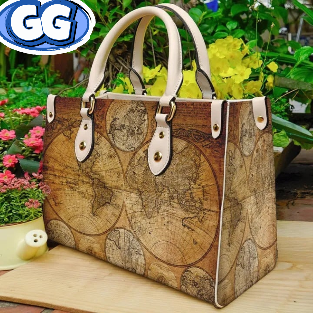 Custom Ancient World Map Vintage Purse Handbag,Map Handbag,Custom Map handbag,Tote Bag,Leather handBag,Handmade Bag,Custom Bag,Vintage Bags.jpg