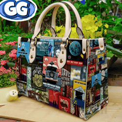 dave matthews handbag, dave matthews leather bag, dave matthews leather handbag, music leather handbag, crossbody bag,