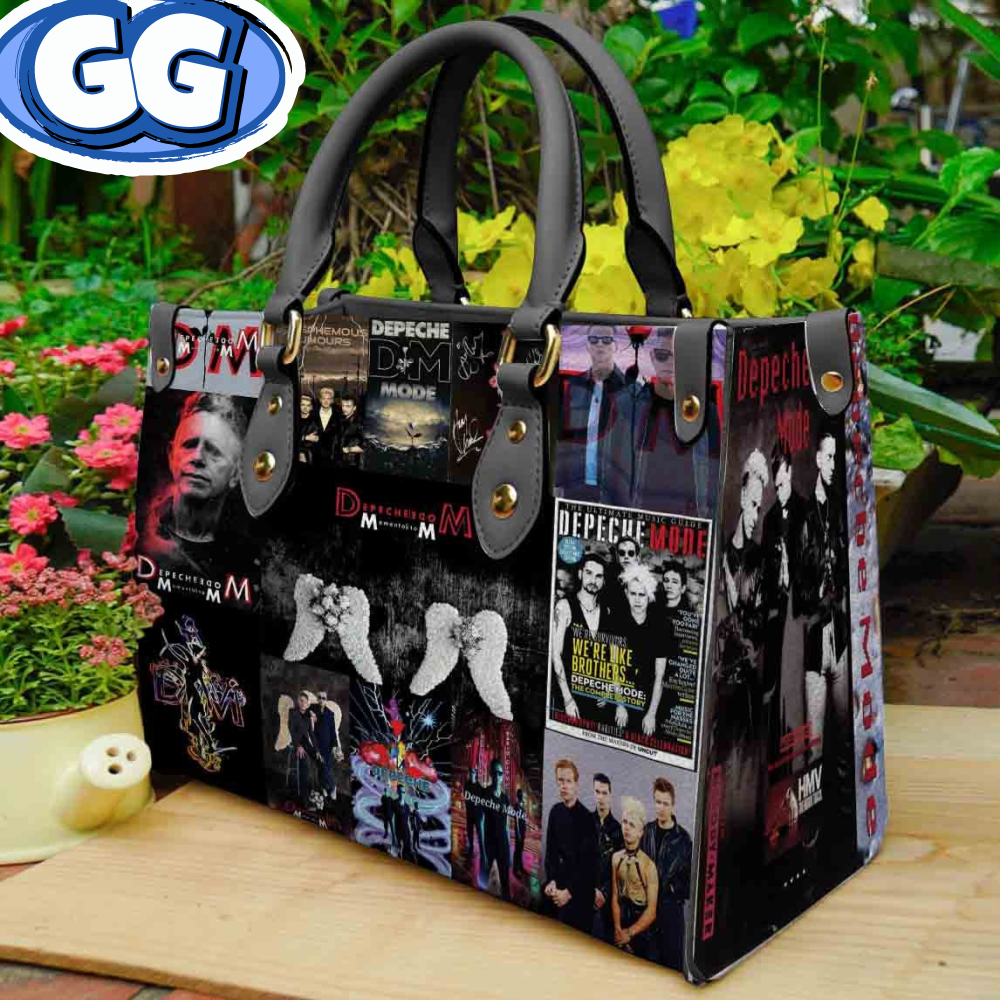 Depeche Mode Handbag, Depeche Mode 2023 Bag, Depeche Mode Rock Band handbag, DM Band Tour Concert 2023 Bag, Depeche Mode Crossbody Bag 1.jpg