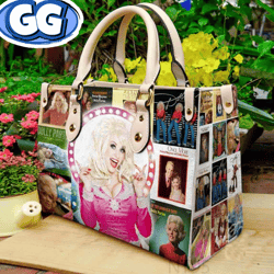 Dolly Parton Leather Handbag,  Dolly Parton Bag,  Dolly Parton Purses, Dolly Parton Lovers Handbag, Women Handbag