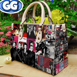 duran duran leather bag, duran duran handbag, music leather bag, singer leather bag, woman handbag, music hand