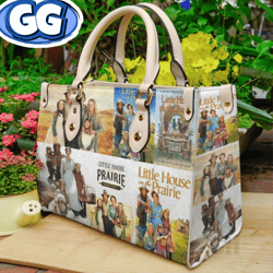 Little House On The Prairie Leather Bag,  Little House On The Prairie Handbag,  TV shows Leather Bag,  Woman Handbag,  L