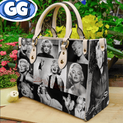 Marilyn Monroe Leather Bags,  Marilyn Monroe Bag And Purses,  Marilyn Monroe Lovers Handbag,  Custom Leather Bags,  Hand