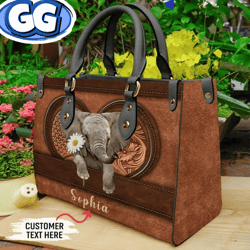 vintage elephant handbag, elephant handbag, elephant leather bag, women leather handbag, crossbody bag, animal