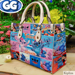 cute stitch handbag, disney lilo and stitch leather bag, shoulder bag, crossbody bag, top handle bag, vintage bag 2