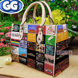 friends tv series handbag, friends movie leather bag, shoulder bag, crossbody bag, top handle bag 2