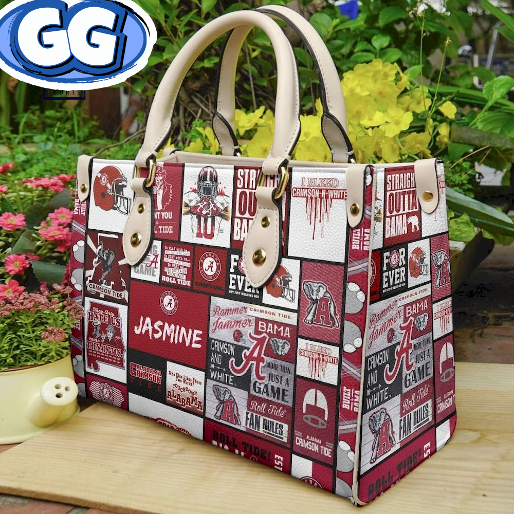 Alabama Crimson Tide Leather Handbag.jpg