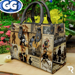 bruce springsteen leather handbag