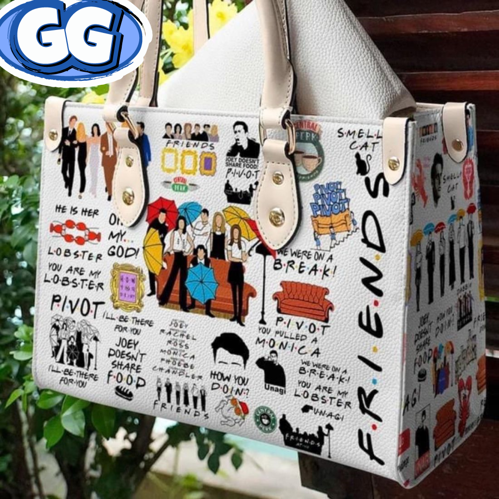 Friends We Were On a Break Leather Bag.jpg