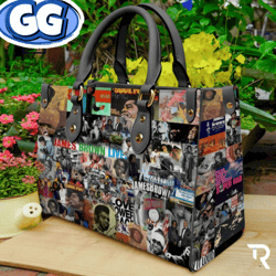 james brown leather handbag