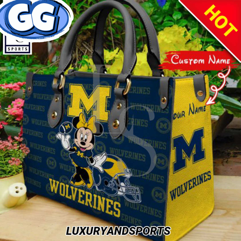 Michigan Wolverines Minnie Women Leather Handbag.jpg